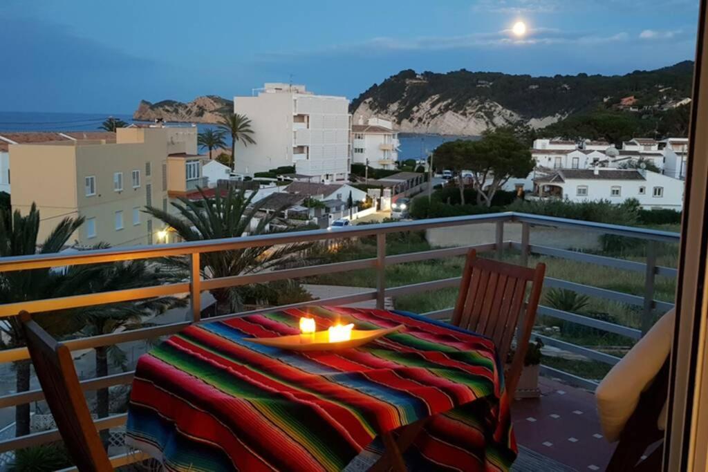 Appartement Cala Blanca Xabia Bagian luar foto